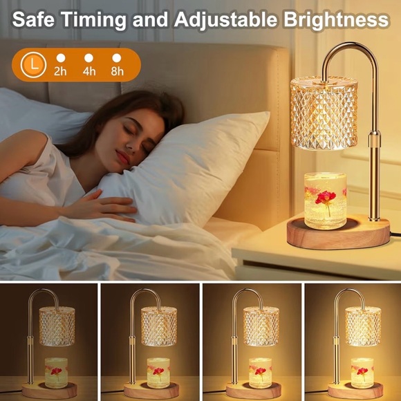 Zenlea Bronze Candle Warmer Lamp - Picture 3 of 5